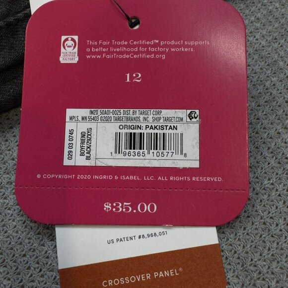 Isabel Maternity By Ingrid Isabel Womens Black Jeans Power Stretch Size 12 NWT - Picture 14 of 16